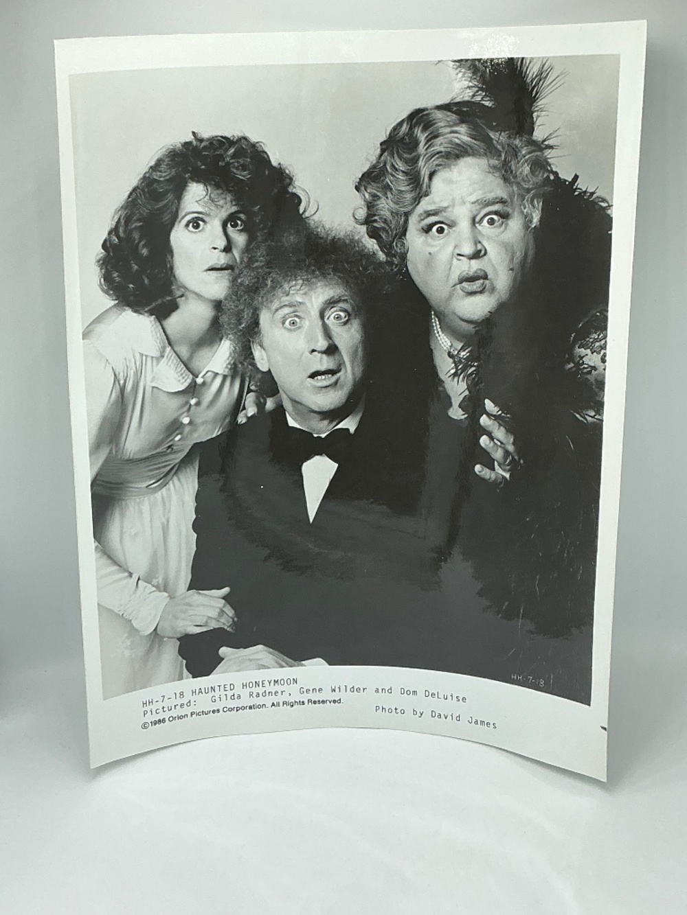 Haunted Honeymoon Gene Wilder Gilda Radner Dom DeLuise 8x10 Promo Photo 1986
